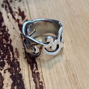 Celtic scroll Silpada sterling silver ring